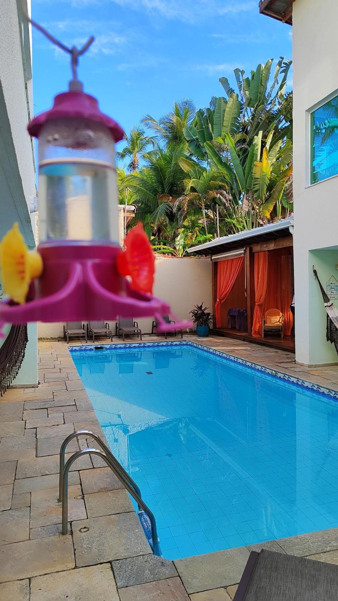 Pousada Pe Na Areia Guaruja Bagian luar foto